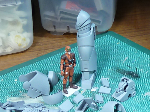 1/35キリコは比較用。